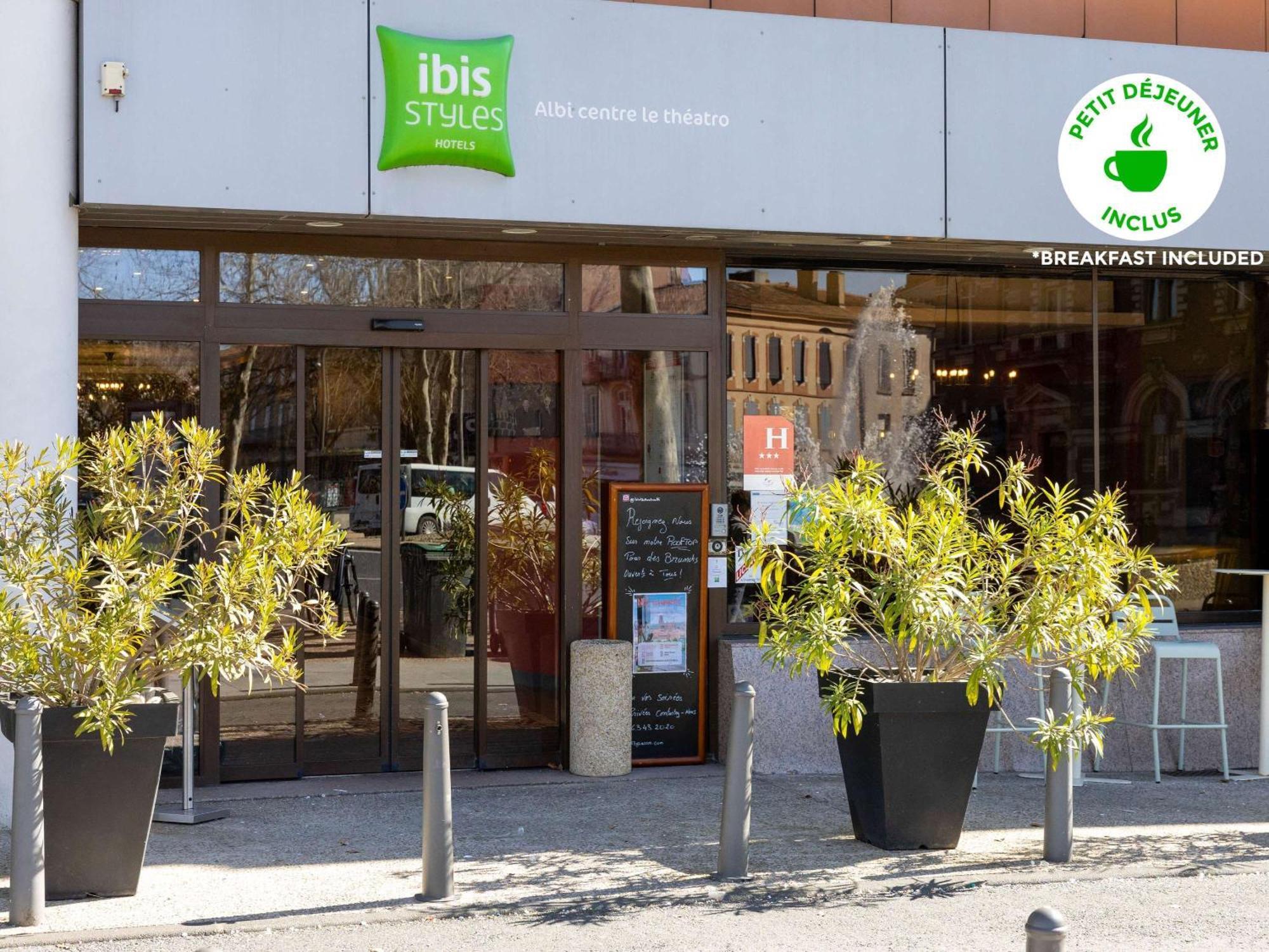 Готель Ibis Styles Albi Centre Le Theatro Екстер'єр фото